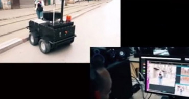 Tunus'ta Sokağa Çıkma Yasağını Robotlar Kontrol Ediyor
