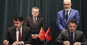 Türkiye ile Arnavutluk  Protokolü İmzalandı