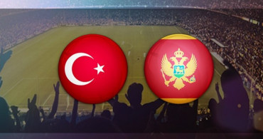 Maç Sona Erdi! Türkiye 2-2 Karadağ