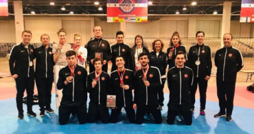 Türkiye Tekvando Milli Takımı'ndan ABD Açık Turnuvası'nda 8 Madalya 