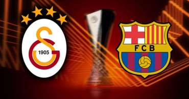 UEFA Avrupa Ligi Galatasaray - Barcelona Karşılaşması