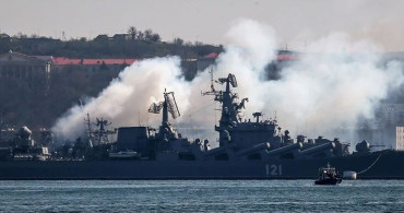 Ukrayna tarafından batırılan Moskova gemisinde Vladimir Putin ne arıyor? Gemi hakkında yabancı basında ortaya atılan iddialar!