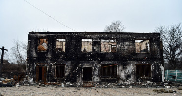 Ukrayna'da korkunç görüntüler: Sokaklar patlamaya hazır mühimmatlarla doldu!