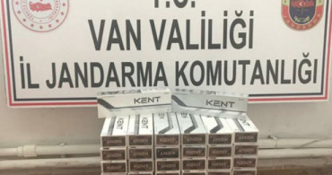 Van'da 1060 Paket Kaçak Sigara Ele Geçirildi