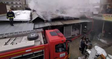 Van'da korkunç yangın! 250 dükkan etkilendi