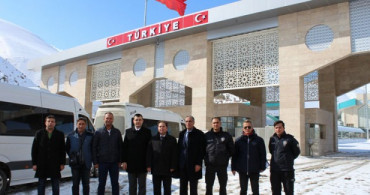 Van'ın Saray İlçesinde Yer Alan Kapıköy Sınır Kapısı Hizmete Açıldı
