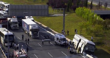 Yavuz Sultan Selim Köprüsü'nde Trafik Kazası! 5 Kişi Yaralandı