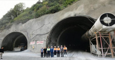 Yeni Zigana Tüneli'nin Yüzde 61'i Tamamlandı