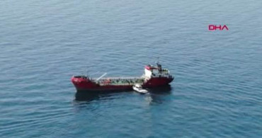 Zeytinburnu'nda Yabancı Bandıralı Gemiye Operasyon