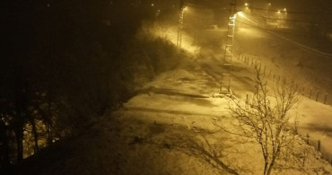 Zonguldak'ın Yüksek Kesimlerinde Kar Yağışı Başladı