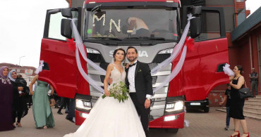 Zonguldak'ta ilginç olay: Tırlardan oluşan düğün konvoyuna 8 bin lira gürültü cezası kesildi!