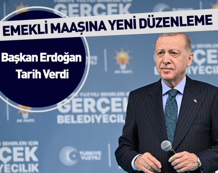 Başkan Erdoğan müjdeleri sıraladı: Emekliye zam için tarih verildi!