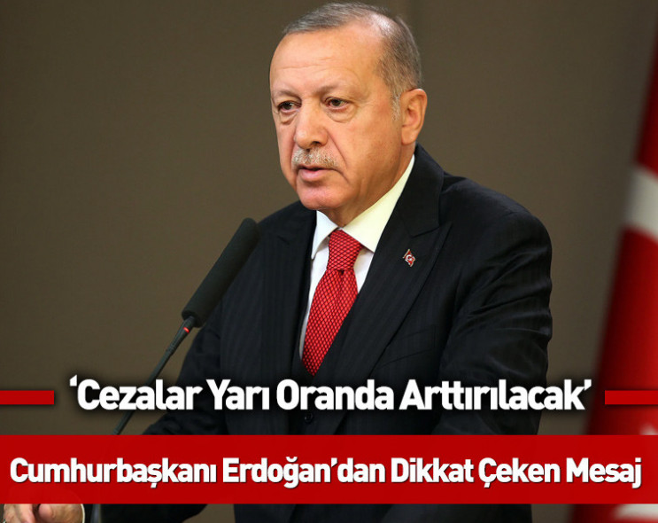Cumhurbaşkanı Erdoğan’dan eğitimde şiddet mesajı: ‘Cezalar yarı oranda artırılacak’