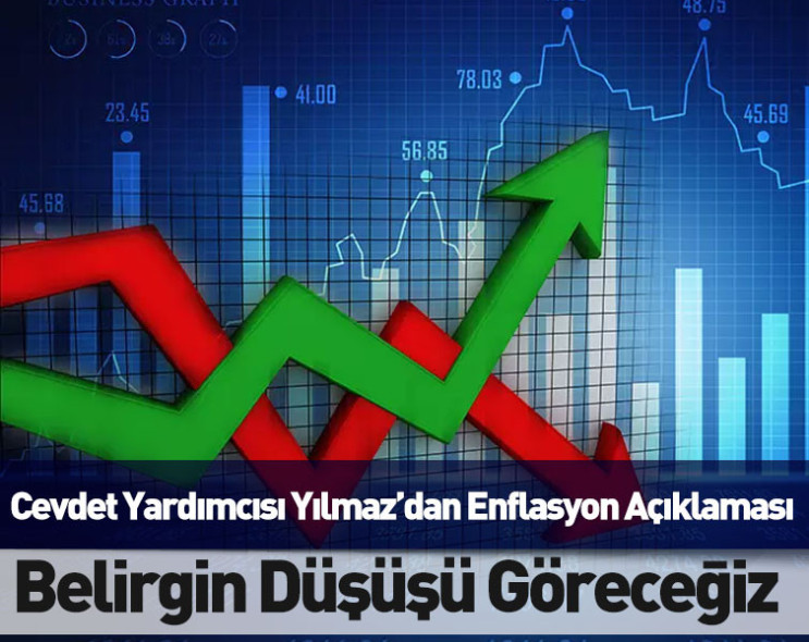 Cumhurbaşkanı Yardımcısı Yılmaz’dan enflasyon açıklaması: Belirgin düşüşü o zaman göreceğiz