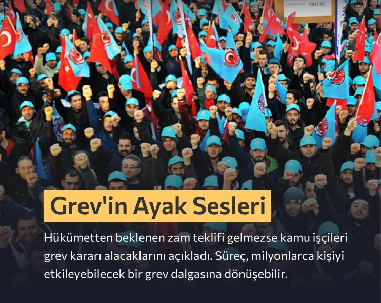 Kamu İşçilerinden Son Ültimatom:  "Teklif Gelmezse Grev Kararı Alırız"