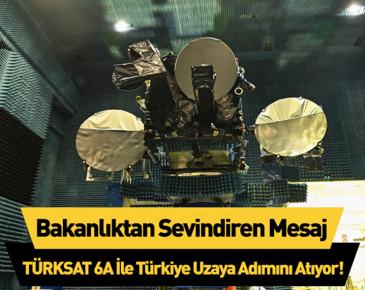 TÜRKSAT 6A ile Türkiye uzaya adımını atıyor! Bakan Uraloğlu'dan heyecan verici mesaj: " Gökyüzünde imzamızı göreceksiniz!"