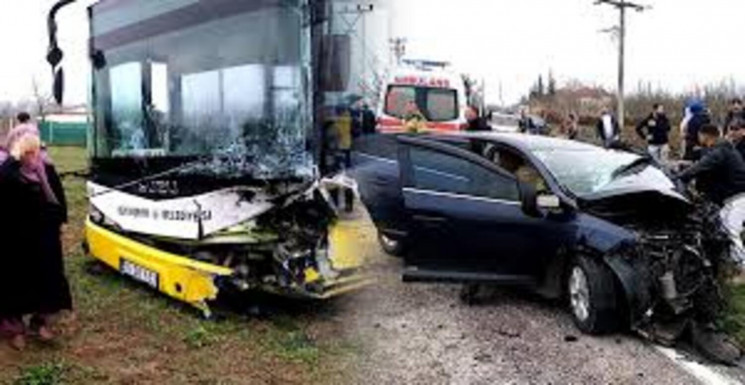 Trafik kazası can aldı: Kontrolden çıkan otomobil, sonları oldu!