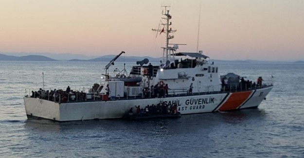 149 Düzensiz Göçmen Türk Sahil Güvenlik Botlarınca Kurtarıldı