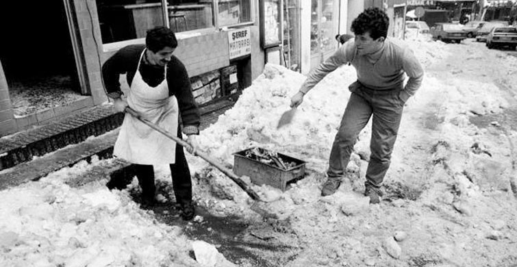 1987 Yılına Ait Kış Fotoğrafları Ortaya Çıktı