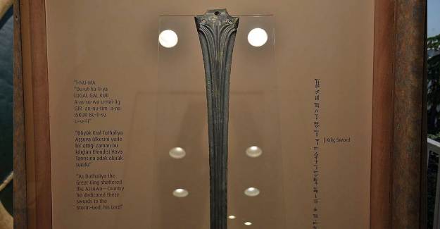 3 Bin 200 Yıllık Hitit Kralı Tuthaliya'nın Kılıcı Sergiye Hazır