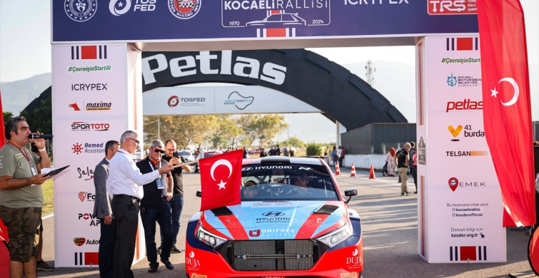 41. Kocaeli Rallisi'nde Seremonik Start Heyecanı