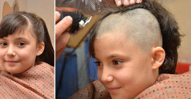 9 Yaşındaki Hira Lösemili Çocuklar İçin Saçlarını Bağışladı!