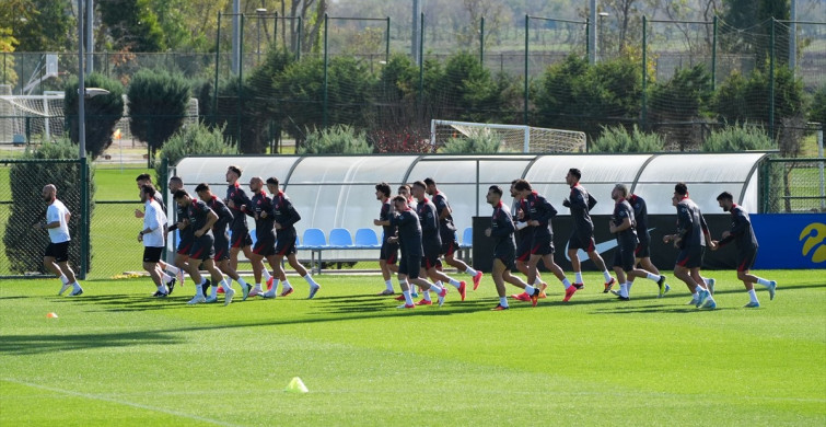 A Milli Futbol Takımı Karadağ Maçına Hazır