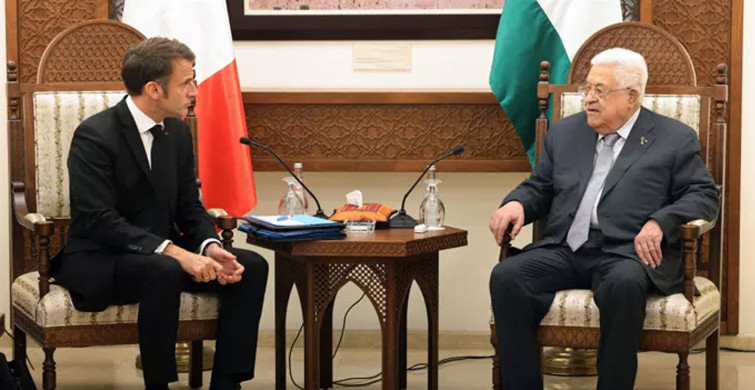 Abbas ile Macron bir araya geldi: Kritik görüşmede ‘dünya savaşı’ uyarısı