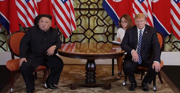 ABD Başkanı Donald Trump ile Kuzey Kore Lideri Kim Anlaşamadı