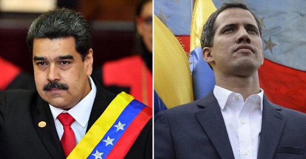 ABD'den Venezuela Kararı, Kontrolü Guaido'ya Verdiler