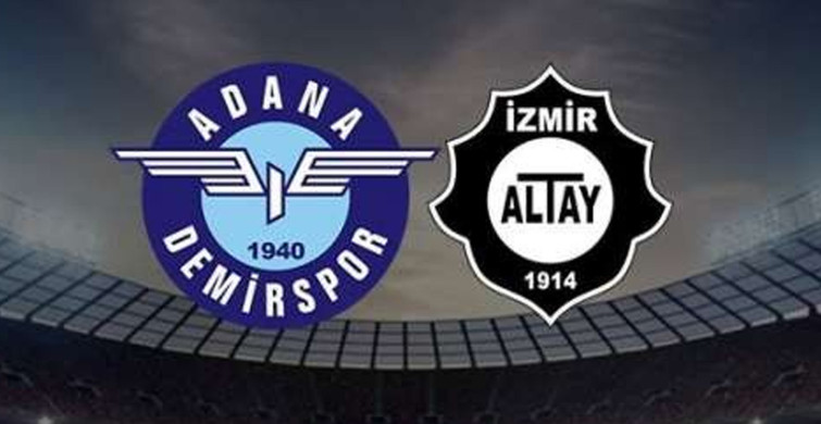 Adana Demirspor Altay maç özeti ve golleri izle Bein Sports 1 | Adana Demir Altay youtube geniş özeti ve maçın golleri