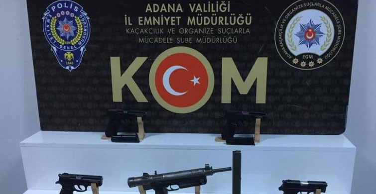 Adana’da Silah Kaçakçılığı Operasyonu Yapıldı: 20 Gözaltı