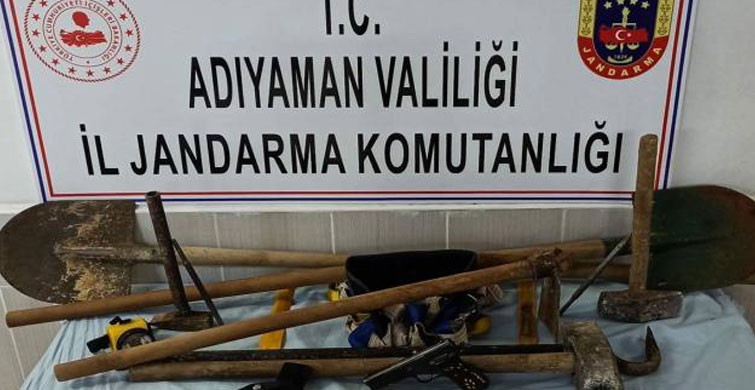 Adıyaman'da Kaçak Kazı Yapan 7 Şahıs Yakalandı
