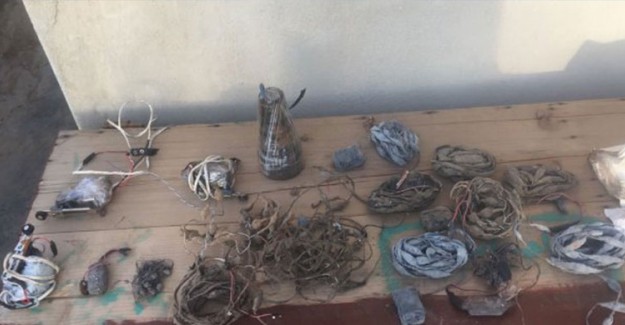 TSK Afrin'de PKK'nın Gizlenmiş Bombalarını Buldu