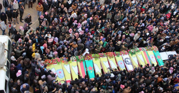 Afrin'de Teröristler Cenazelerini Toprağa Saklıyorlar!