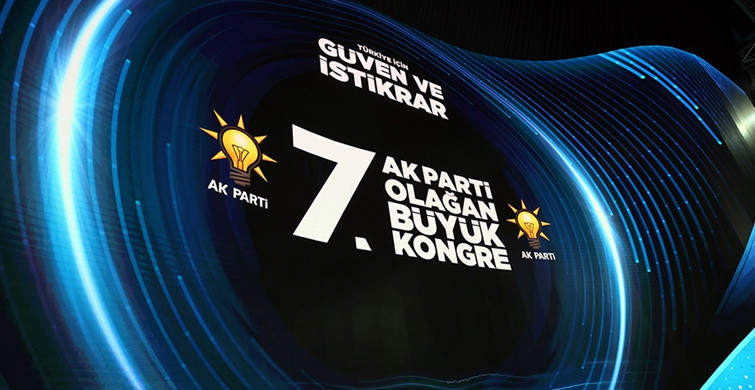 AK Parti 7. Olağan Büyük Kongresi Ankara Spor Salonu'nda Yapılıyor