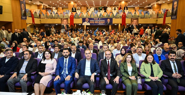 AK Parti Sözcüsü Ömer Çelik Adana'da Konuştu