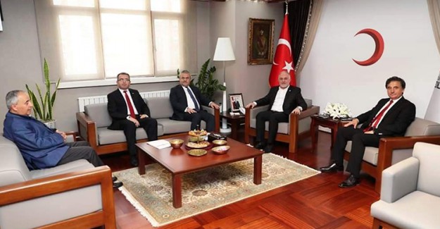 AK Partili Vekiller Türk Kızılayı Genel Başkanı Kınık’a Başarılar Diledi