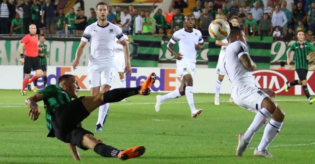 Akhisarspor İlk Avrupa Macerasında Direklere Takıldı! 0-1