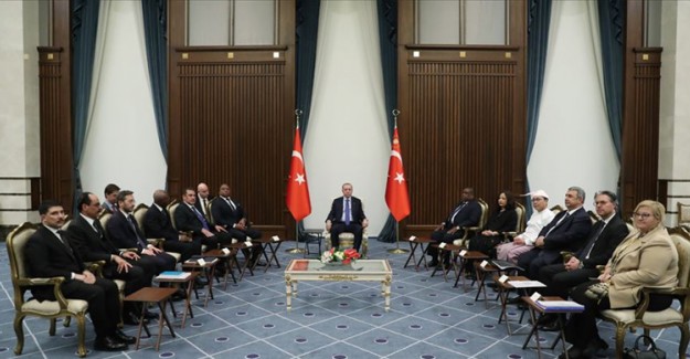 Akredite Büyükelçiler, Cumhurbaşkanı Erdoğan'a Güven Mektubu Sundu