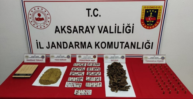 Aksaray'da Uyuşturucu Operasyonu: 2 Tutuklama