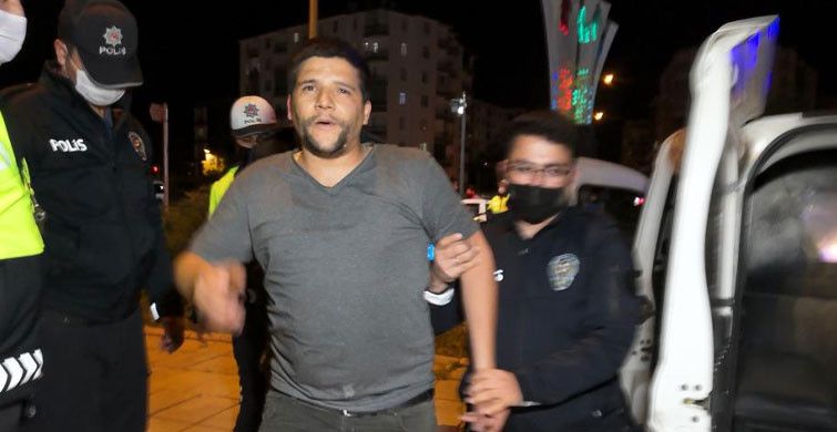 Aksaray’da Akılalmaz Olay: Polise Hakaret Etti, Basına Saldırdı