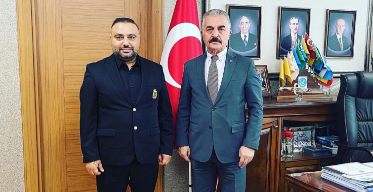 Alaattin Çakıcı’nın danışmanı Ferhat Aydoğan MHP’de bir takım ziyaretlerde bulundu