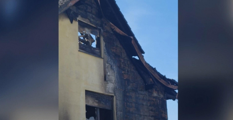 Almanya'da Damadına Kızan Adam Evi Ateşe Verdi