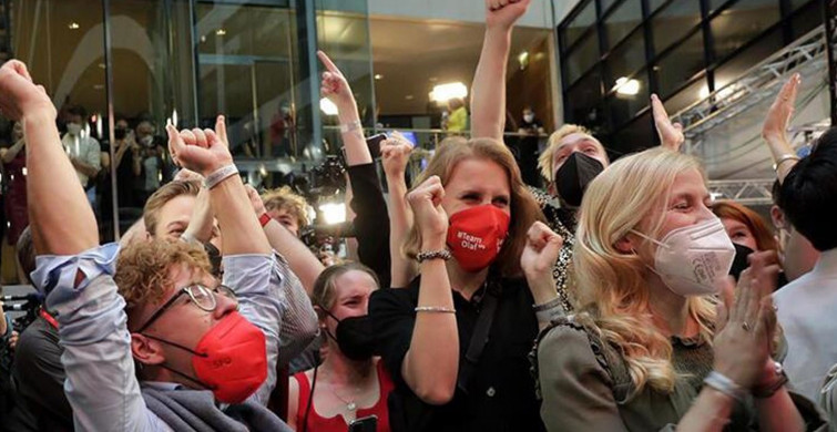 Almanya’daki Genel Seçimden Sosyal Demokrat Parti Birinci Çıktı!