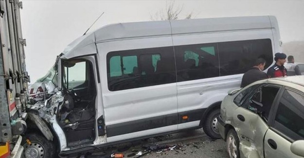 Amasya'da Trafik Kazası 7 Vatandaş Yaralandı