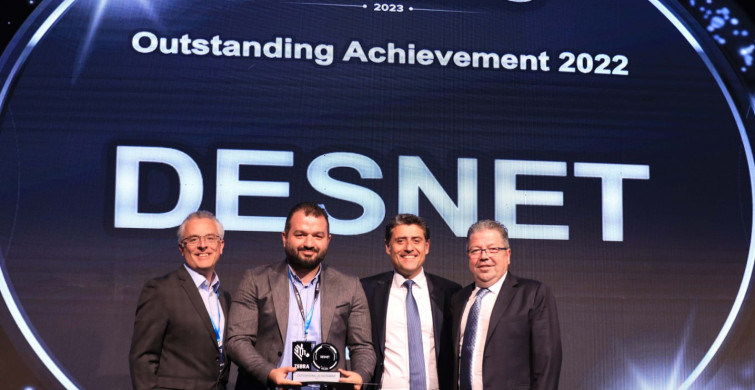 Amerikalı dünya devinin Olağanüstü Başarı ödülü Türk şirketi Desnet’e verildi