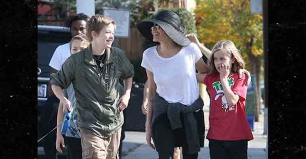 Angelina Jolie ve Brad Pitt Çifti Çocukları Paylaşamıyor