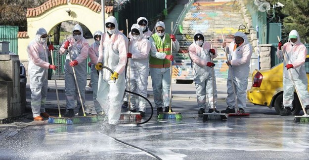 Ankara Büyükşehir Belediyesi, Merkez Caddeleri Dezenfekte Edecek