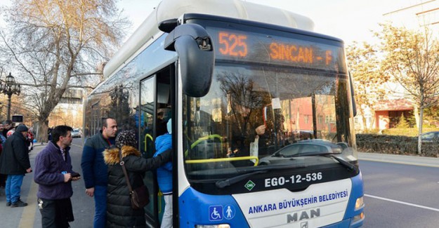 Ankara Büyükşehir Belediyesi Ulaşım Ücretlerine Zam Yaptı